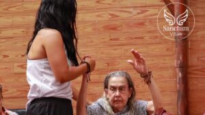 Adulto mayor en hogar geriátrico en Medellín